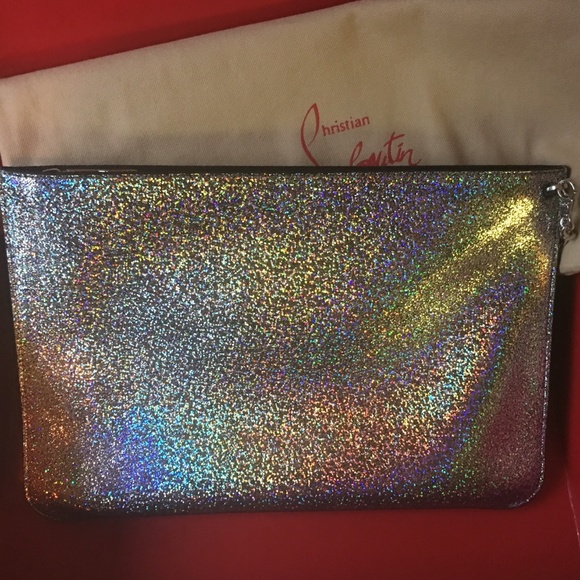 Christian Louboutin Unicorn Silver Studded Purse - Picture 3 of 8